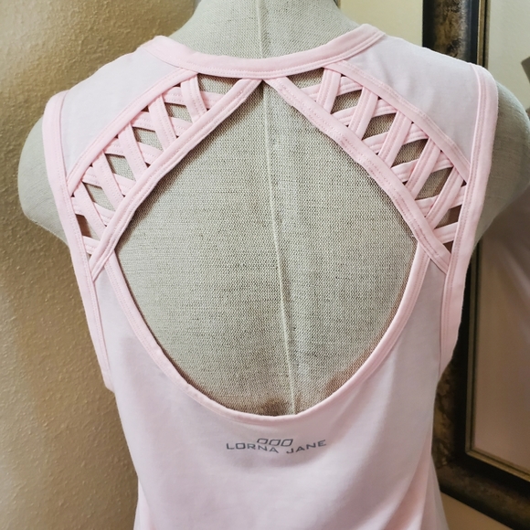Uniquely Lorna Jane Pink Tank Top Size Small - Picture 4 of 9